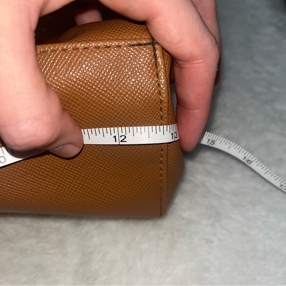 Kenneth Cole Reaction Melanie double handle purse brown - Picture 8 of 14